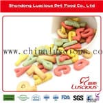 Bulk Biscuits in Letters Shape Pet Food Private Label